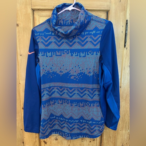 Nike Pro Dri-Fit Nordic Infinity Turtleneck Pullover Size Medium - Picture 1 of 9
